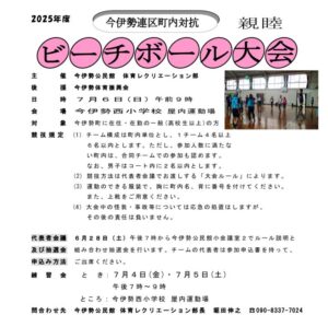 R7.6ビーチボールチラシのサムネイル