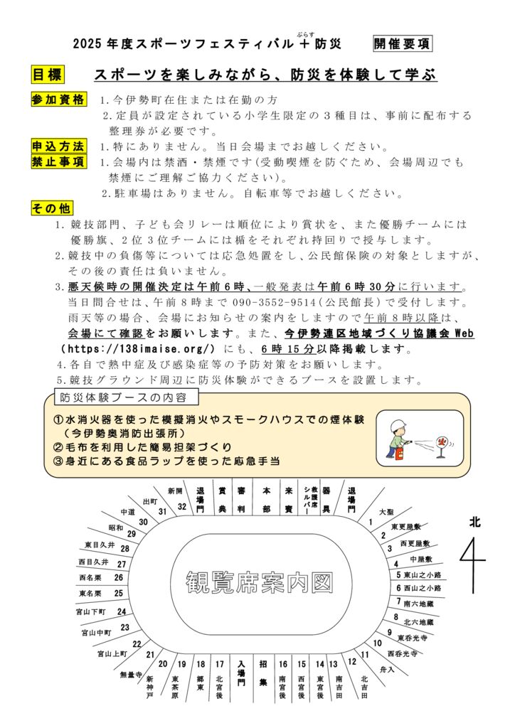 2025スポーツフェスティバル＋防災（裏面）のサムネイル