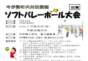 R7ソフトバレーボール大会チラシのサムネイル