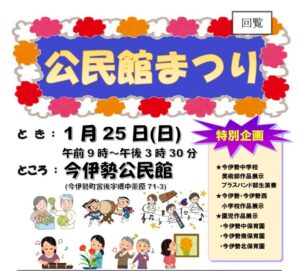 R7公民館まつりチラシ（表面）のサムネイル